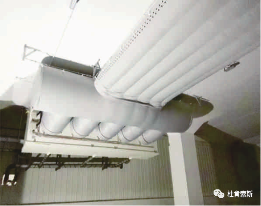 南宫娱乐索斯柔性风管应用在冷库